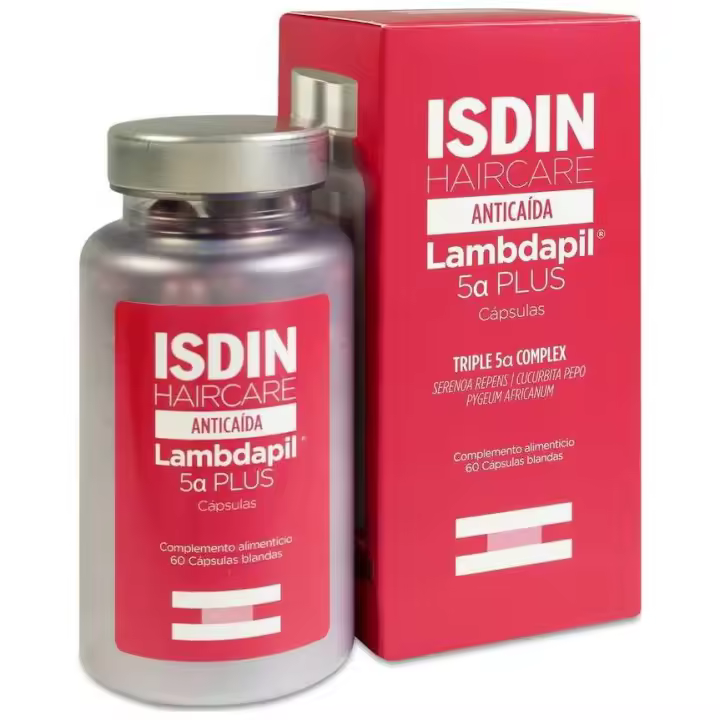 Isdin Lambdapil Anticaída 5 Alfa Plus 60 Cápsulas - 1
