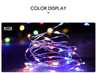 Luces De Cadena LED Con Hilo De Cobre 2M 3M 5M 10M Para Decoración De Fiesta De Boda Y Navidad Iluminación De Guirnalda Eléctrica Al Piloto - details 5