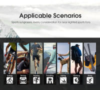Gafas De Ciclismo Kapvoe UV400 Para Hombre Y Mujer Gafas De Sol Para Montar En Bicicleta Correr Esquiar Pesca Y Escalada - details 2