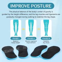 Plantillas ortopédicas correctoras para piernas en X para hombres y mujeres, plantillas para piernas en O, plantillas para zapatos con arco plano, talla 35-46 - details 7
