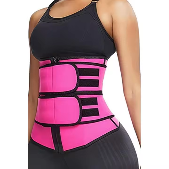 Cinturón Deportivo de fitness, cinturón reductor de Faja con Efecto sauna, cinturón de Sudor para eliminar Grasa y Desarrollo DE LA Música, cinturón de sauna M - 1