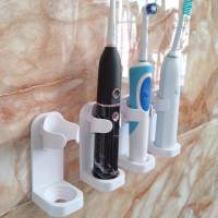 Paquete de 2-cepillo de dientes titular de pared para cepillos de dientes eléctricos blanco - details 2