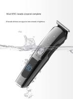 Juego de cortadora de cabello eléctrica, cortadora de cabello eléctrica, cortadora eléctrica multifuncional de cabello graso lavable para todo el cuerpo，Regalos para el día del padre。 - details 5