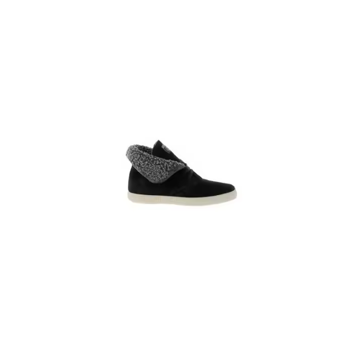 Botin Victoria Serraje Negro Comodo Elegante - 1