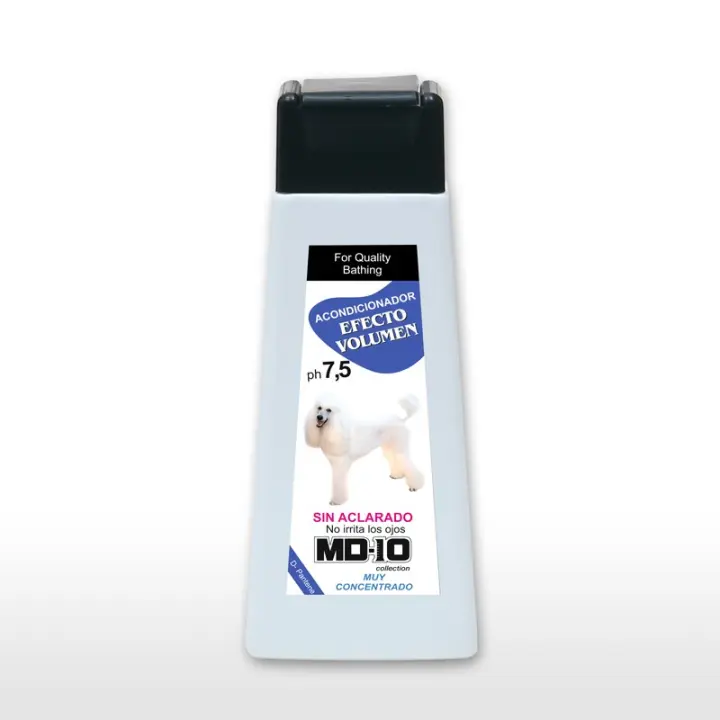 Acondicionador para Perros Efecto Volumen - Fórmula muy Concentrada - Dermoprotector con Vitamina D-Pantenol - Desenreda y Da Volumen Moderado - Ideal para Pelo Fino - 300 ml - MD10 - 1