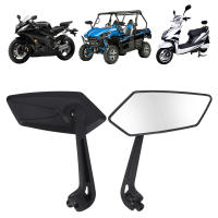 Espejo Retrovisor Para Manillar De Motocicleta Para Cafe Racer Scooter Motocross ABS Y Vidrio 8/10mm Accesorio De Manillar - details 8