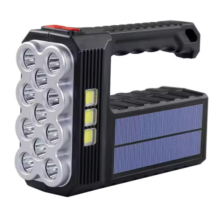 Interior Multifuncional con Panel Solar y Puerto de Carga USB-Interior Brillante - 1