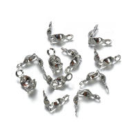 Kit De Joyería DIY 200pcs Cabezas De Fin De 4x7mm Conector De Cierre Para Pulseras Collares Cadenas Capa De Conector De Metal Para Creación De Joyas - details 3