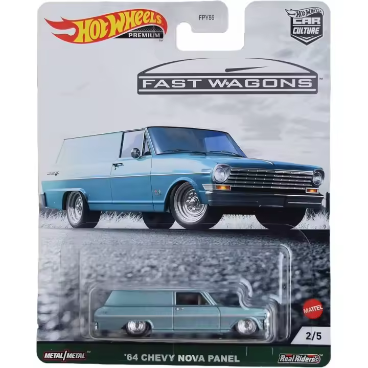 Hot Wheels Premium '64 Chevy Nova Panel  2/5 - 1