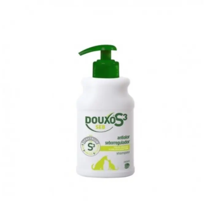 CEVA Champú Anti Seborrea para Perros y Gatos DOUXO SEB, 200 ml - 1