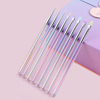 Set De Pinceles Para Arte De Uñas 1PCS Línea Delineadora Pintura Uso Profesional En Acrílico Gel UV Extensión Herramientas De Manicura - details 0