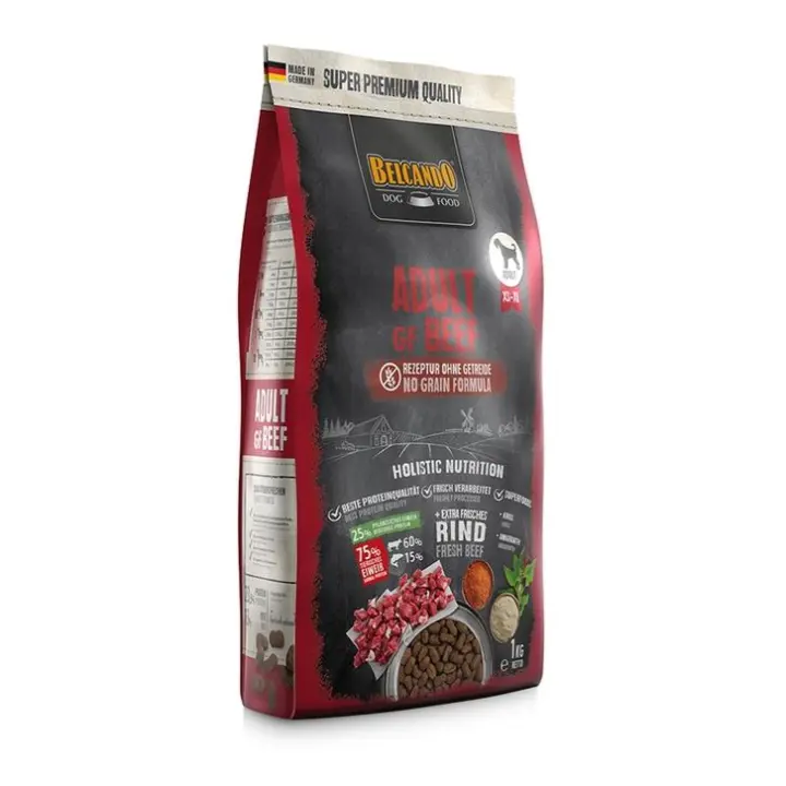 Belcando Pienso Grain Free para Perros Adultos con Ternera 4 Kg - 1