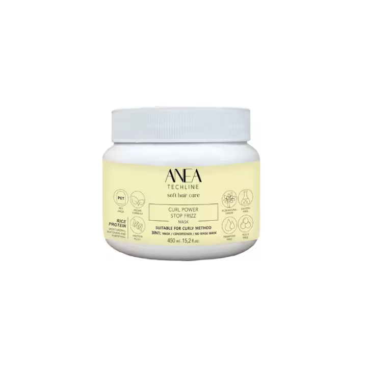 MASCARILLA PARA PELO RIZADO ANEA TECHLINE 480ML - 1