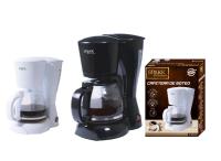 SPARK - Cafetera de Goteo 8-12 Tazas 1.2L Potencia 800W Recipiente de Cristal Desmontable, Protección térmica, Función Anti-Goteo, Llenado Preciso, Filtro de Nylon Reutilizable Integrado, Café Té Hervidor Calentador - details 0