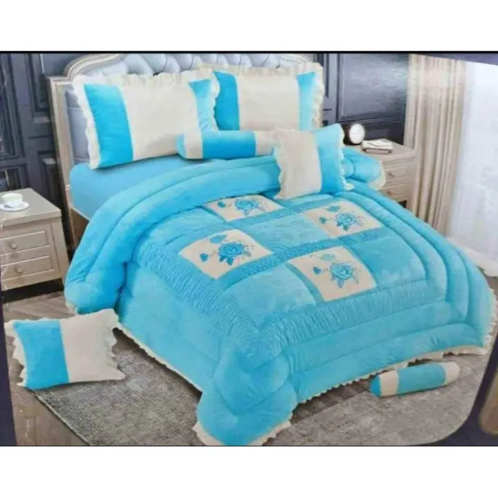 Juego de 8 piezas de Ropa para Cama de 200x200cm - 1