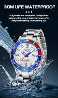 Reloj De Pulsera Deportivo De Lujo Para Hombre LIGE Resistente Al Agua Con Fecha Y Manos Luminosas Correa De Silicona Cuarzo - details 21