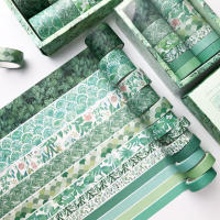 Set De 12 Rolls De Cinta Adhesiva Washi Estilo Palacio Chino Vintage Para Scrapbooking DIY Diario Estación Escuela Oficina - details 1
