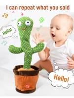 Ejemplar Inteligente De Cactus Danzante Y Musical Juguete Interactivo Para Aprendizaje Educativo Con Función De Grabación Y Repetición De Habla Para Niños - details 6