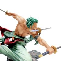 Figura De Acción One Piece 10CM Luffy Y Roronoa Zoro Con Tres Espadas Estatua De Anime PVC Colección Modelo Juguete Para Niños - details 4