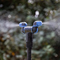 Cofan Torre de Nebulización Ajustable de 12-48 cm  Ideal para Patios y Jardines  Con Boquillas de Ángulo Ajustable - details 2