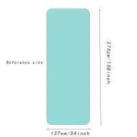 Mantel Rectangular De Plástico Impermeable Y Antigrasa Verde Pasto Para Decoración De Cumpleaños Y Bodas 1 Pieza - details 8