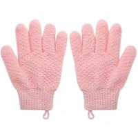 Guantes De Baño Creativos Con Cinco Dedos Para Masaje Corporal Espuma Desodorante Y Esfuerzo Elasticidad Y Limpieza - details 0
