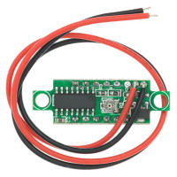5PCS Mini Voltímetro Digital 2.5V-40V Con 2 O 3 Cables Medidor De Tensión Rojo/Azul/Negro/Azul Oscuro Verde Tester De Voltaje - details 2