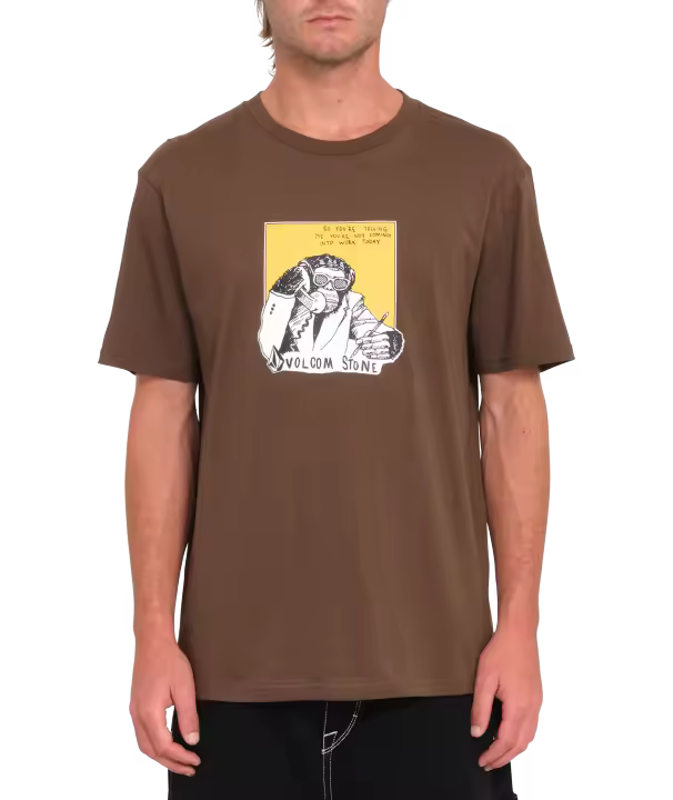 Camiseta de manga corta Volcom Chimp - Wren - 1
