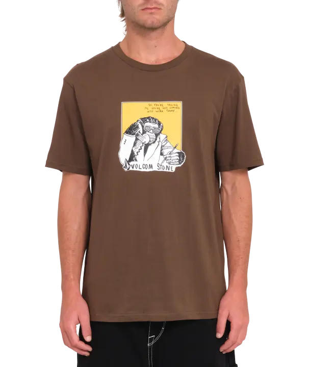 Camiseta de manga corta Volcom Chimp - Wren - 1