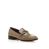Mocasines y náuticos mujer MARIAMARE 63517 C42302 MOCASIN ADORNO METALICO CHAROL TAUPE 33863 24I - details 0