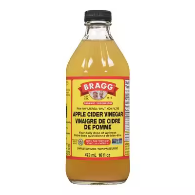 Bragg Vinagre de sidra de manzana orgánico, 473 ml - 1