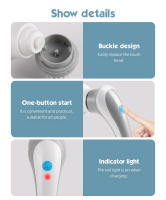 Cepillo De Limpieza Eléctrico Multifuncional Recargable 3 En 1 Para Cocina Baño Y Ventanas Cepillo Rotativo Para El Hogar Material Plástico - details 9