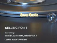 Pistola De Burbujas Eléctrica Portátil Para Niños Con Luz Interacción Parental Sin Batería 40 Agujeros Juguete De Agua - details 1