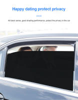 SEAMETAL 2Pcs Película De Sombrilla Para Ventanas Lateral De Coche Protección Solar Verano Antigolpes UV Bloqueo De Luz Estilo Electrostático - details 6