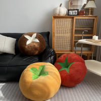 Cojín Redondo De Esponja Para Ventana De Dormitorio Con Forma De Tomate Y Setas Almohada De Mousse De Memoria Para Asiento Y Espalda - details 2