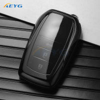 Funda De Llave De Coche TPU Para Toyota CHR Hilux Fortuner Land Cruiser 200 Camry Corolla Crown RAV4 Highland Con Cadena - details 3