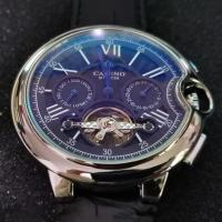 Reloj De Pulsera Automático De Lujo Para Hombre Estilo Casual Con Fase Lunar Y Calendaría Resistente Al Agua Cuero Y Acero Inoxidable - details 18