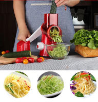 Cortador De Verduras Manual Rollo De Cocina Herramienta De Cocina Cortador De Frutas Y Verduras Redondo Rascar Patatas Zanahorias Rallador Ecológico - details 7