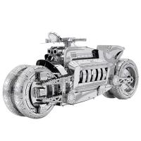 Kit De Modelos De Rompecabezas 3D De Metal Para Motocicleta DIY Puzle Láser Juguete Para Niños Material De Metal - details 0