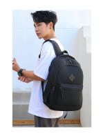 Mochila Hombre Impermeable Con Carga USB Para Oficina Y Negocios 15.6 Pulgadas Laptop Casual Escolar Rucksack Con Bolsillo Para USB - details 17