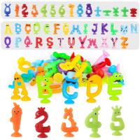 Juguetes Educativos Para Niños Y Niñas Con Ventosas De Números Y Letras Juguetes Sensoriales Para Baño Para Niños Menores De 6 Años - details 2