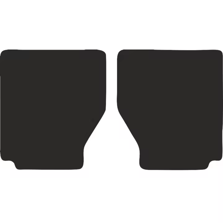 Alfombrillas traseras para Nissan Navara III D40 pickup 2005-2011 - 1