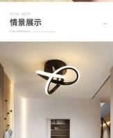 Lámpara De Techo LED Moderna Para Decoración Creativa Apto Para Pasillo Porche Aisles Balcón Dormitorio Luz De Habitación - details 3