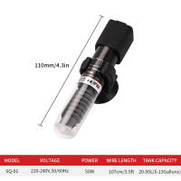 Mini Tira Calentadora Para Acuario Con Temperatura Inteligente De 26°C Ultra Corta Para Tanque De Tortuga Y Peces - details 9