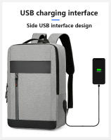 Mochila Impermeable Para Hombre Con USB Mochila De 15.6 Pulgadas Para Laptop Estilo Clásico Material Nylon Capacidad 20-35 Litros - details 4