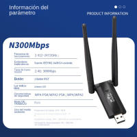 Amplificador de Señal Wifi 300Mbps with Puerto Ethernet | Repetidor Inalámbrico USB para Paredes Gruusas | Configuración Instantánea with App (Hasta 25 Dispositivos) | Certificación CE + IP54 Resistant | Ideal para Hogar, oficina y Caravanas | - details 0