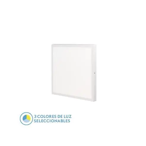 FABRILAMP Panel Llano LED 48w 3000k-4000k-6500k Blanco 4800lm - Focos Empotrables LED - 1