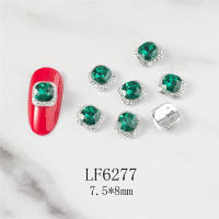 5PCS Decoración De Uñas Con Diamantes Corazones Cheering Accesorios Redondos Para Manicura Arte De Uñas Moda - details 27