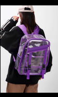 Bolsa de gelatina transparente para estudiantes de secundaria, de PVC, de gran capacidad, impermeable, para hombres y mujeres - details 9