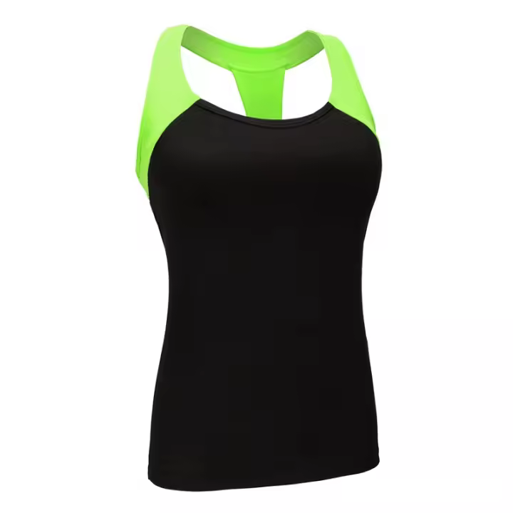 Deportiva para mujer, camiseta de Yoga, ropa de gimnasio, camiseta de tenis para correr, camiseta deportivo de entrenamiento para trotar (No Incluye Pantalón) - 1